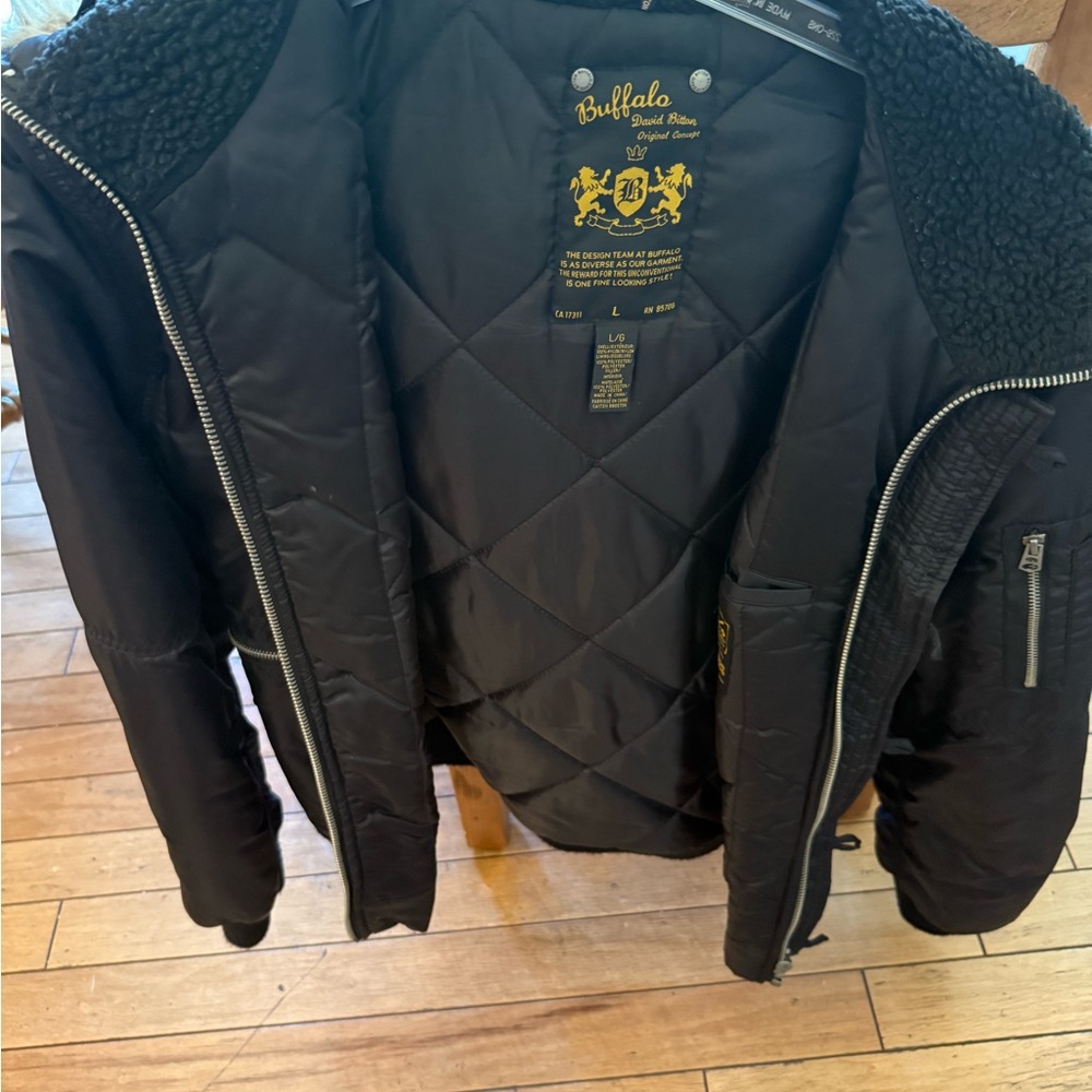 Buffalo David Bitton Men's Black Puffer Jacket